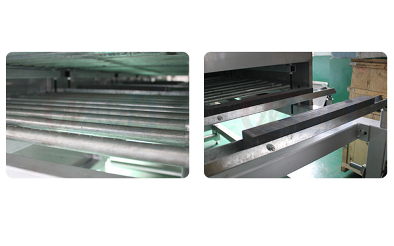 Graphite bars and rollers for ovens